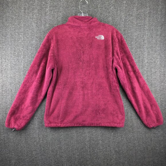 The North Face Jacket Womens Medium Pink Fleece Full Zip Soft Plush Warm Winter - Picture 4 of 9